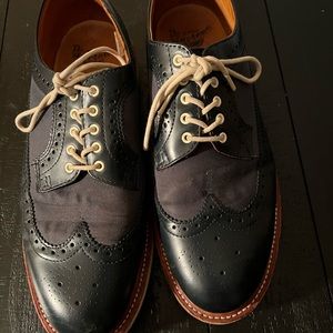 Blue Wingtip Dr Martens